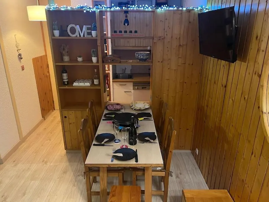 Aollets La Plagne Appartement 5 Pers Sur Piste Ski In Out Apartamento